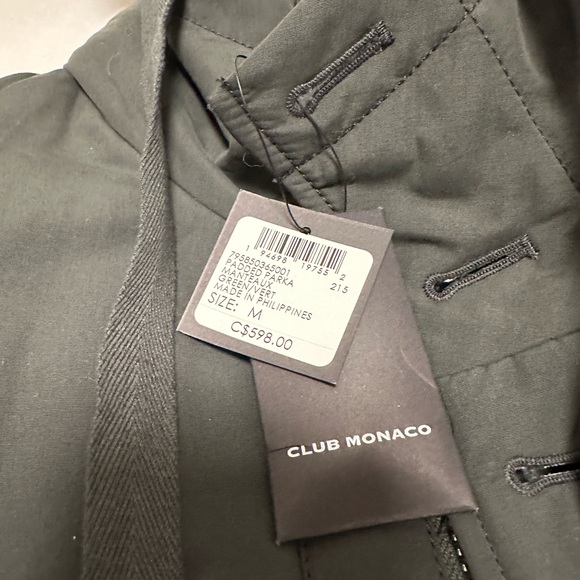 Club Monaco men’s Padded Parka - Picture 4 of 12